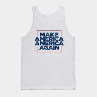 Make America America Again Distress Tank Top